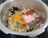 A picture of step 5 of GREEN MOONG DAL KHICHDI with VEGGIES...
