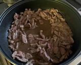 Foto langkah ke 2 dari resep Tumis Daging dan Daikon.