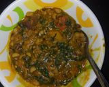 A picture of step 6 of Beans and plantain porage.