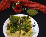 A picture of step 5 of Dhokla.