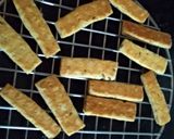 A picture of step 7 of Baked Namkeen Sticks from Gulab Jamun Mix No Oven.