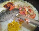 A picture of step 4 of Bhindi masala.