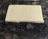 A picture of step 5 of Chocolate puff pastry.