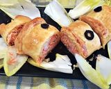 Foto del paso 3 de la receta: Brazo de salmón y cangrejo