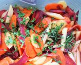 Halloween-Apfel- Möhrensalat🍎🥕 Rezeptschritt 4 Foto
