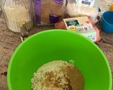 A picture of step 1 of Almond and coconut pancakes GF.