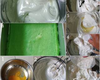 Puding Cake Cendol - Step 2