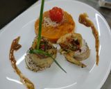 Foto del paso 3 de la receta: Rolls de merluza con vegetales a las finas hierbas