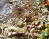 Foto del paso 3 de la receta: Tarta de espárragos y hongos portobellos