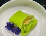 Hình bước làm 4 của món Bánh Crepe sầu riêng