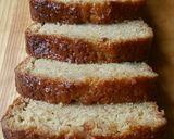 A picture of step 12 of Vickys Syrup Loaf Cake, GF DF EF SF NF.