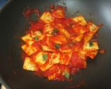 A picture of step 10 of Raviolini with Tomato Sauce.