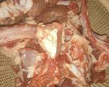 A picture of step 1 of Fried Chops in basin.