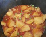 Foto del paso 11 de la receta: Patatas con sepia y gambas