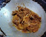 A picture of step 10 of Kosha Mangsho.