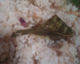 Foto langkah ke 2 dari resep Nasi bakar (nasi jamur bumbu saus tiram) #bikinramadanberkesan.