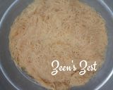 A picture of step 3 of Boiled Meethi Sewaiyan.