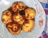 Foto langkah ke 6 dari resep Semur Telur MANADO.