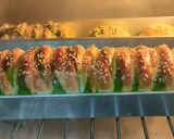 A picture of step 5 of Chicken Cheese Bread 14 August special.
