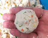 Foto langkah ke 3 dari resep Bola - Bola Tahu Sayur.