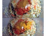 A picture of step 4 of Vegetabale Daliya Khichdi.