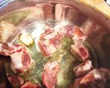 Foto del paso 1 de la receta: Alubias con chorizo dulce y costillas de cerdo