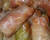 Pas rețetă Sărmăluțe din carne de porc în foi de varză acră 3 fotografie