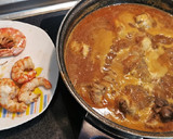 Foto del paso 5 de la receta: Conejo con Gambas