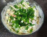 A picture of step 11 of Classic Cold Macaroni Salad.