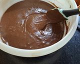 Foto del paso 4 de la receta: Muffins de chocolate rellenos con manzana y coco rallado
