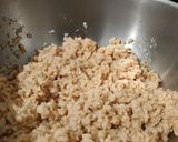 Foto del paso 1 de la receta: Pastel de proteína de soja granulada