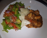 Foto del paso 3 de la receta: Ñoquis con carne molida y ensalada