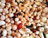 A picture of step 5 of Nuts snacks Refreshing and mint flavoured nuts snacks.