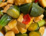 藍藍的-自製甜麵醬炒黃瓜的食譜步驟1照片