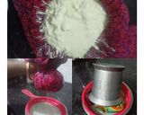 A picture of step 1 of Mango Shrikhand or Matho.