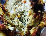صورة لخطوة 5 من وصفة دجاجه محشيه بأرز مبهر طعم خيالي 😍