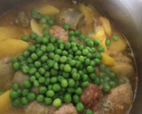 Foto del paso 13 de la receta: Guisado con albóndigas de carne, con nuez moscada y canela