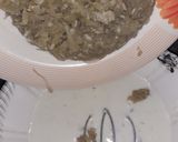 A picture of step 2 of Kaddu ka raita.