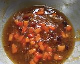 A picture of step 4 of Fruit Chutney.