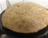 A picture of step 6 of Punjabi Aloo Parantha with anardana(dhaba style).