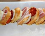 Magyaros rakott bundás zsemle recept fázis 3 fotója