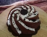 Foto langkah ke 6 dari resep Chocolate cake with cream cheese oreo frosting.