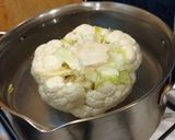 Sajtos - tejfölös karfiol recept fázis 2 fotója