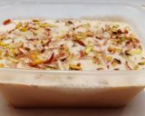 A picture of step 3 of Shahi Malai Qulfa.