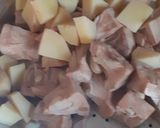 এঁচোড় আলু চিংড়ি (enchor alo chingri recipe in Bengali) রেসিপি ধাপ - 1 ছবি