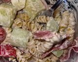 A picture of step 4 of Italian Pasta Salad 🥗.