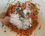 Foto del paso 1 de la receta: Tortitas de arroz y vegetales en freidora de aire