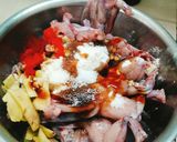 Hình bước làm 1 của món Cháo ếch singapore