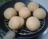 A picture of step 2 of डाळ,बाटी.