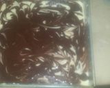 A picture of step 6 of Marble cake.
